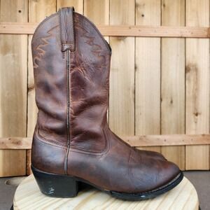 Ariat Boots Mens 11 EE Wide Brown Sedona Arena‎ Cowboy Western Rodeo Rancher